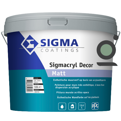 Sigmacryl decor matt 10L