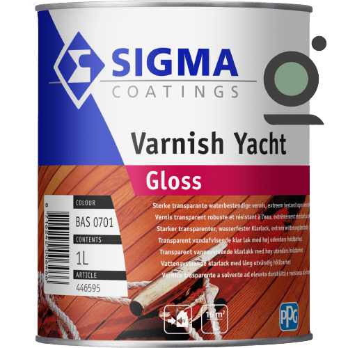 Sigma varnish yacht gloss sterke waterbestendige vernis