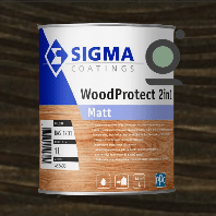 Sigma woodprotect 2in1 matt Donkere Notelaar