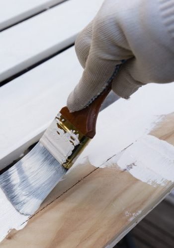 Hout buiten lakken sigma