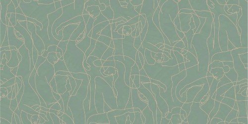 HookedOnWalls SILHOUETTE  MODEL LINES 34841