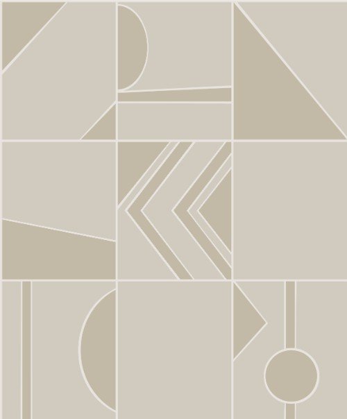 HookedOnWalls TINTED TILES  GROOVE 29044